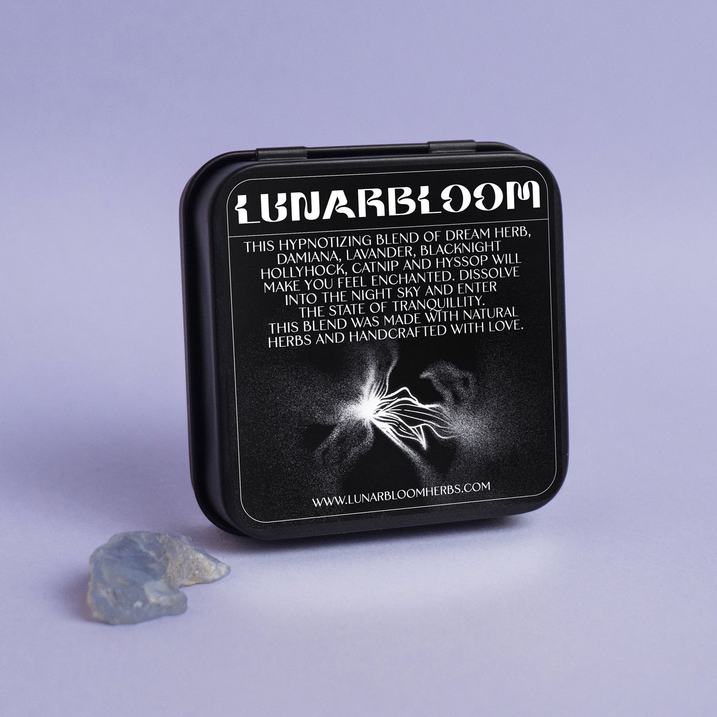 nocturne lunarbloom herbal mix with damiana dream herb lavanda hyssop blacknight hollyhock catnip