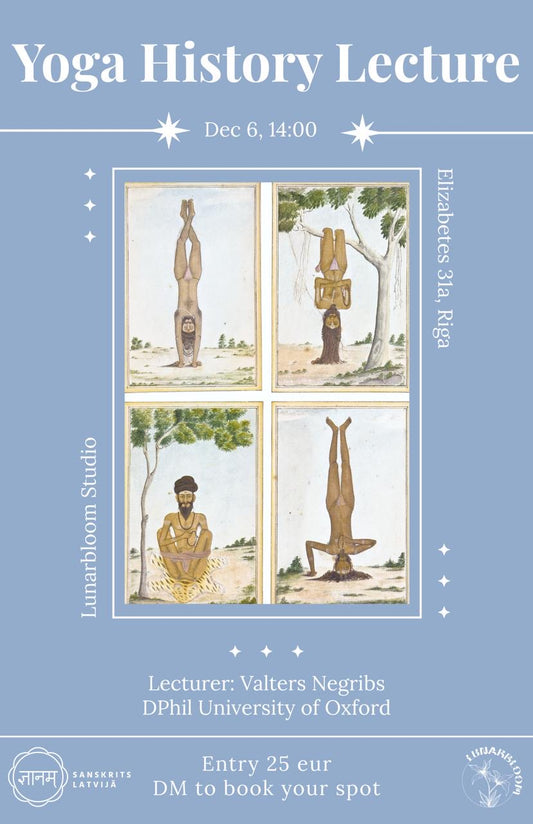 Yoga History Lecture